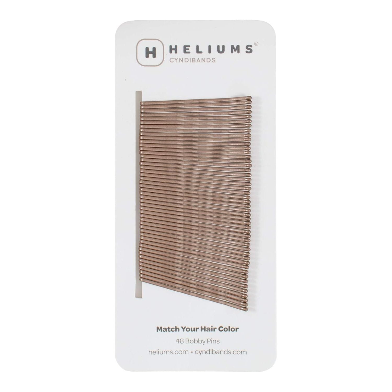 Buy now Heliums Bobby Pins - Auburn Red - 2 Inch Wavy Hair Pins, Color Matched for Redheads, 48 Count Light Brown at indiglob india