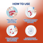 Buy now Lysol Click Gel Automatic Toilet Bowl Cleaner, Toilet Gel Stamp, Toilet Freshener, Bathroom Essentials, Refreshing Mango & Hibiscus Scent, 6 Count (Pack of 1) at indiglob india