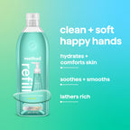 method Foaming Hand Wash Refill, Waterfall, 28 fl oz | Refills Up to 3X, Hydrates & Softens Skin, Designed for Gentle Everyday Cleansing, With Notes of Water Lily & Sandalwood