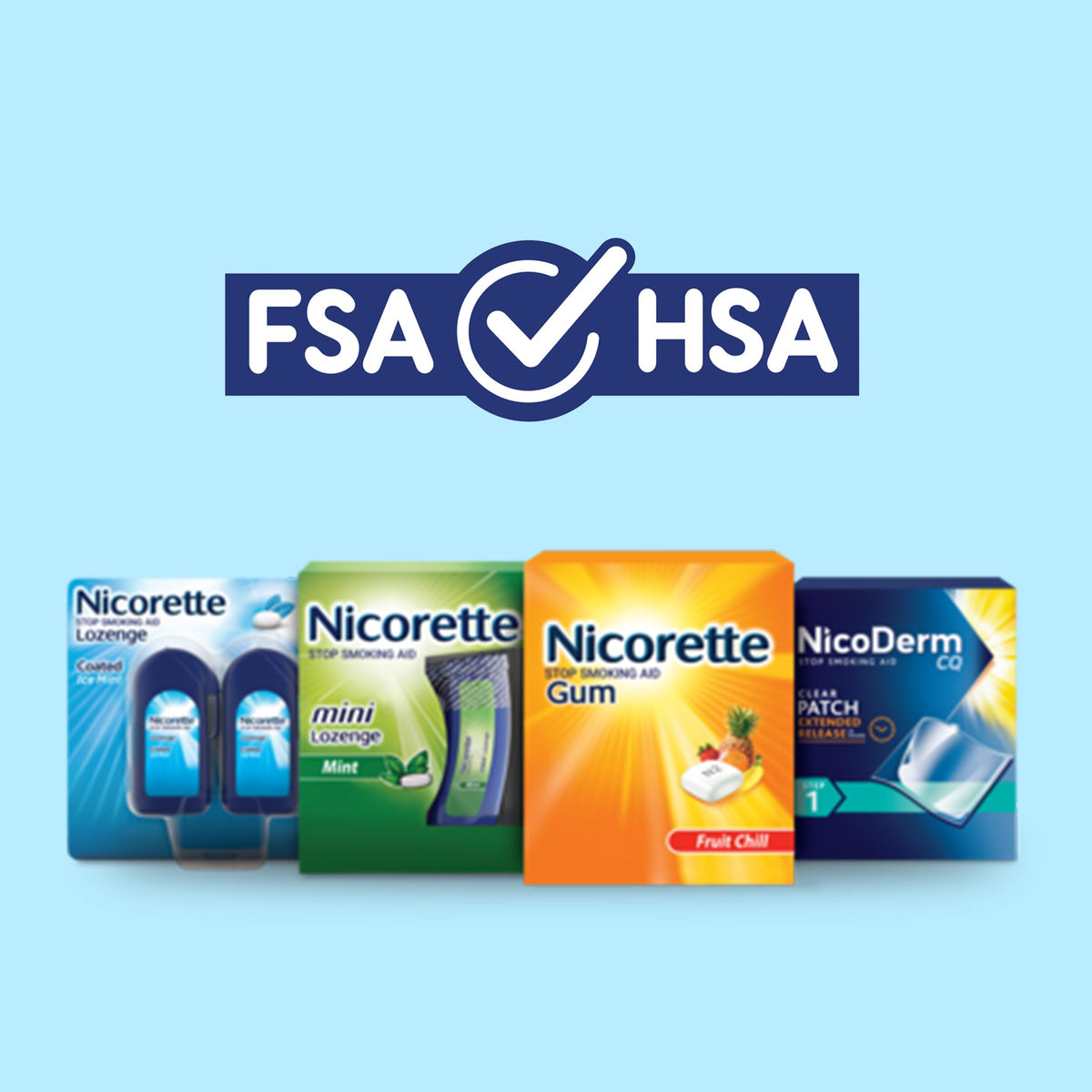 Nicorette Nicotine Gum 2mg, Quit Smoking Aid, Cinnamon Surge, 100 Ct, 2 Pk