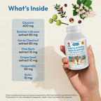 ANDREW LESSMAN ProCaps Circulation & Vein Support 60 Capsules | Standardized Botanical Extracts & Flavonoids in a Comprehensive Circulation & Vein Support Formula