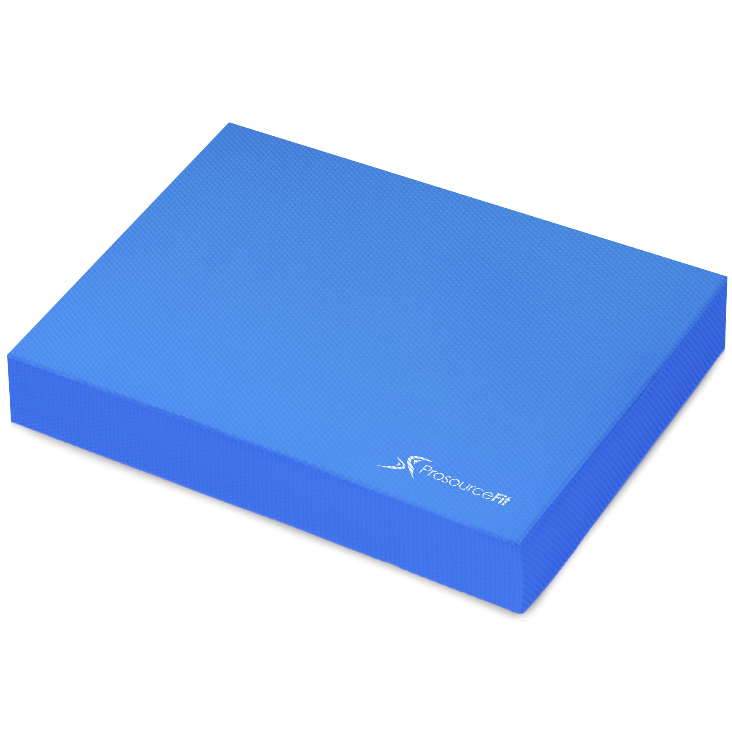 Buy now ProsourceFit Exercise Balance Pad, Non-Slip Cushioned Foam Mat & Knee Pad for Fitness and Stability Training, Yoga, Physical Therapy Blue L - (15.5" x 12.75") at indiglob india