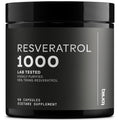 Toniiq Ultra High Potency Third-Party Tested Trans Resveratrol 1000mg