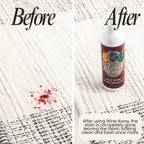 Wine Away Red Wine Stain Remover Spray Bundle, Fabric, Upholstery & Carpet Cleaner Solution, Removes Wine Spots & Laundry Stains, Fast-Acting Spot Treatment, 12oz Home & 2oz Travel Size