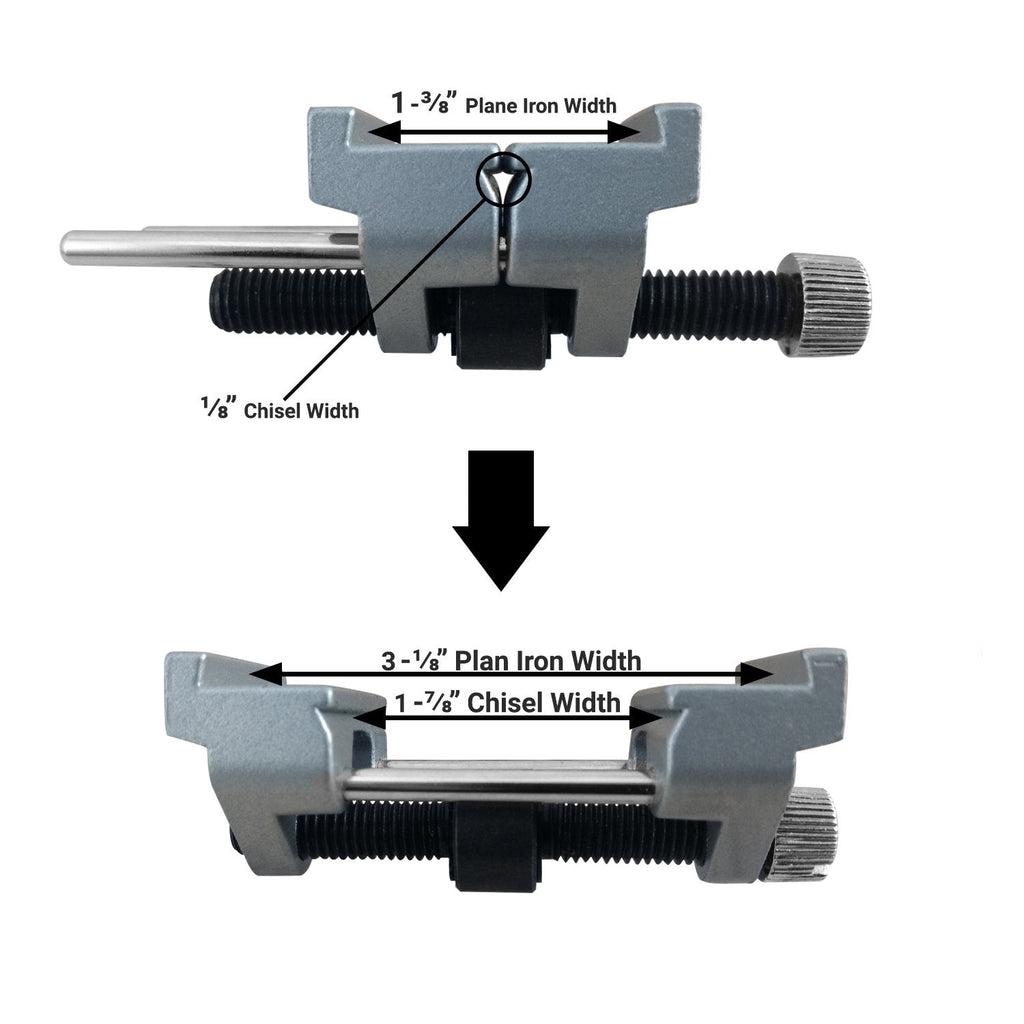 Buy now ATLIN Honing Guide - Sharpening Jig for Chisels 1/8” to 1-7/8”, Planer Blades 1-3/8” to 3-1/8” at indiglob india