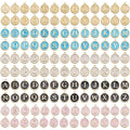 Buy now 130 Pieces Mixed 5 Color Letter Beads Enamel Metal Letter Charms Double Sided Initial Pendant A-Z Alphabet Charm for Necklace Bracelet Jewelry Making HM504 Mixed 5 color at indiglob india