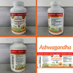 UDAF Certified Organic Ashwagandha with Black Pepper For Stress & Sleep