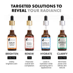 Eclat Skincare Vitamin C Serum - Skin Care for Dark Spots, Vitamin C Serum for Face with Hyaluronic Acid, Ferulic Acid, & Vit E - Anti Aging and Skin Brightening Vit C Formula for Face Care 1 Fl Oz