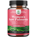 Saw Palmetto for Women - Hair Support - 90 Capsules | Hair Growth Support for Women - 500mg Saw Palmetto Capsules w Biotin - Bamboo Extract & Maca Root for Hair Health - 90 ct