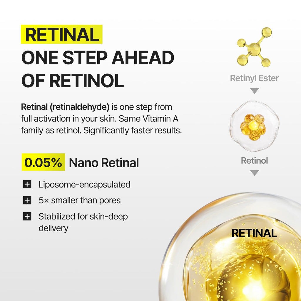 celimax The Vita-A Retinal Shot Tightening Dual Cream, 1.69 fl.oz | 0.05% Retinal, 3% Matryxyl, 5% Panthenol, High-Strength Retinoid, Anti Aging & Relief Cream, Wrinkles & Fine Lines, Firm Skin