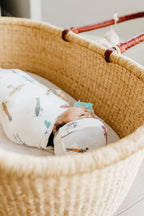 Buy now Copper Pearl Large Premium Knit Baby Swaddle Receiving Blanket Ace at indiglob india