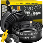 Ultraverse 20" Bike Inner Tubes 20 x 1.75, 1.95, 2.00, 2.125 – Set of 2