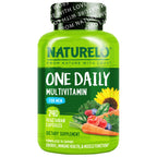 NATURELO Multivitamin for Men - One Daily, 60 Vegetarian Capsules | Vitamins, minerals & organic whole foods, non-GMO