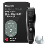 Panasonic Cordless Beard Trimmer for Men with Precision Dial, 19 Adjustable Length Settings, Rechargeable Battery, Washable, Birthday Gifts for Men, ER-GB42-K (Black)