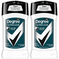 Degree Men UltraClear Antiperspirant Deodorant Black+White 2 Count 72-Hour Sweat & Odor Protection Antiperspirant For Men With MotionSense Technology 2.7 oz