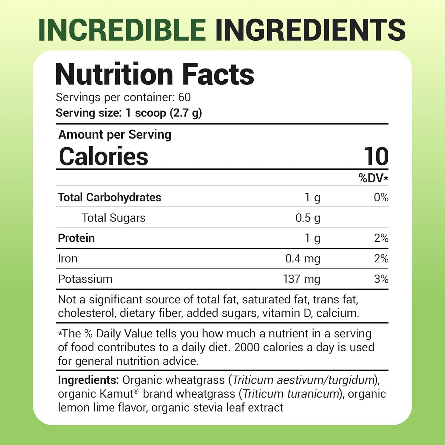 Buy now Dr. Berg USDA Certified Organic Green Powder Superfood (60 Servings) - Made with Raw Wheatgrass, Chlorophyll, Trace Minerals & Natural Enzymes - Non-GMO Green Superfood Powder - Lemon Flavor at indiglob india