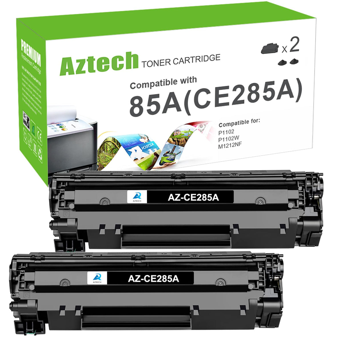 CE285A 85A Black Toner Cartridge for HP LaserJet P1102w Ink Toner Cartridge