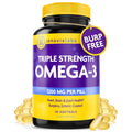 InnovixLabs Triple Strength Omega 3 Fish Oil 900 mg EPA DHA (30 Softgels) | Omega 3 Supplement for Women & Men, Burpless, Brain & Joint Support, Omega-3 Fatty Acid, No Fishy Aftertaste, 30-Day Supply