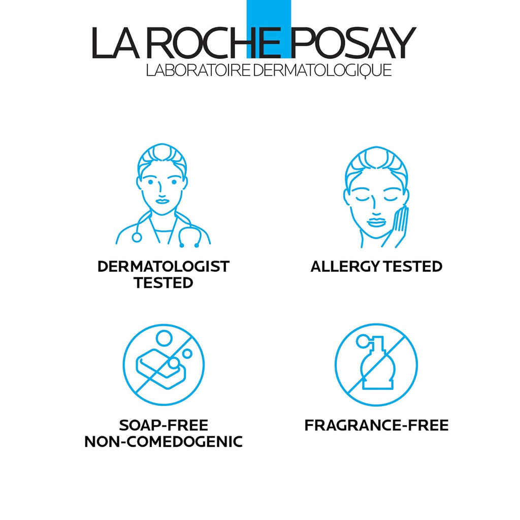 Buy now La Roche-Posay Effaclar Purifying Foaming Gel Cleanser for Oily Skin, With Zinc Pidolate To Remove Excess Oil & Shine, Alcohol Free & Oil Free, Sensitive Skin Tested at indiglob india