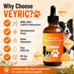 Dog Longevity Supplement with NMN, NAD+, CoQ10 & Resveratrol