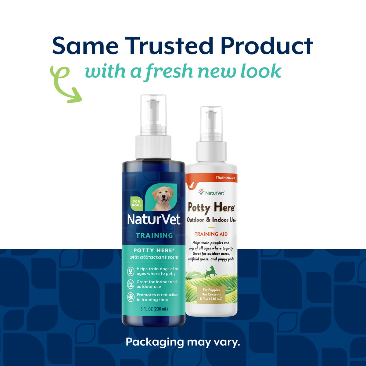 NaturVet Potty Here Training Aid Spray for Puppies and Dogs - 8 oz