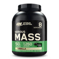 Buy now Optimum Nutrition Serious Mass, Weight Gainer Protein Powder, Mass Gainer, Vitamin C and Zinc for Immune Support, Creatine, Vanilla, 6 Pound (Packaging May Vary) at indiglob india