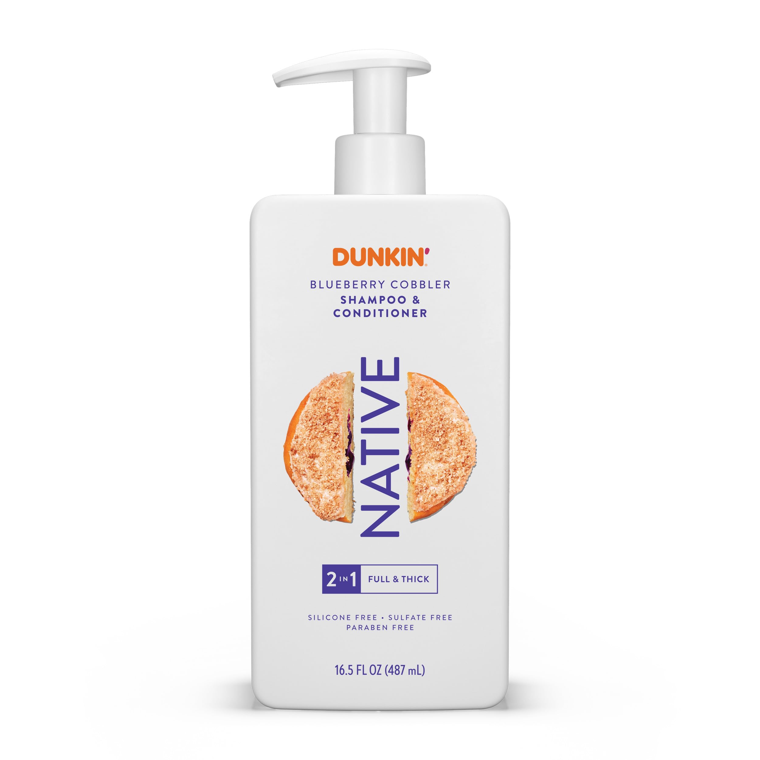 Native Full & Thick 2-in-1 Shampoo & Conditioner Sea Salt & Cedar 36 fl Oz.