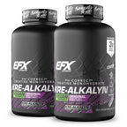 EFX Sports Kre-Alkalyn EFX | pH Correct Creatine Monohydrate Pill Supplement | Strength, Muscle Growth & Performance | 120 Servings, 240 Capsules