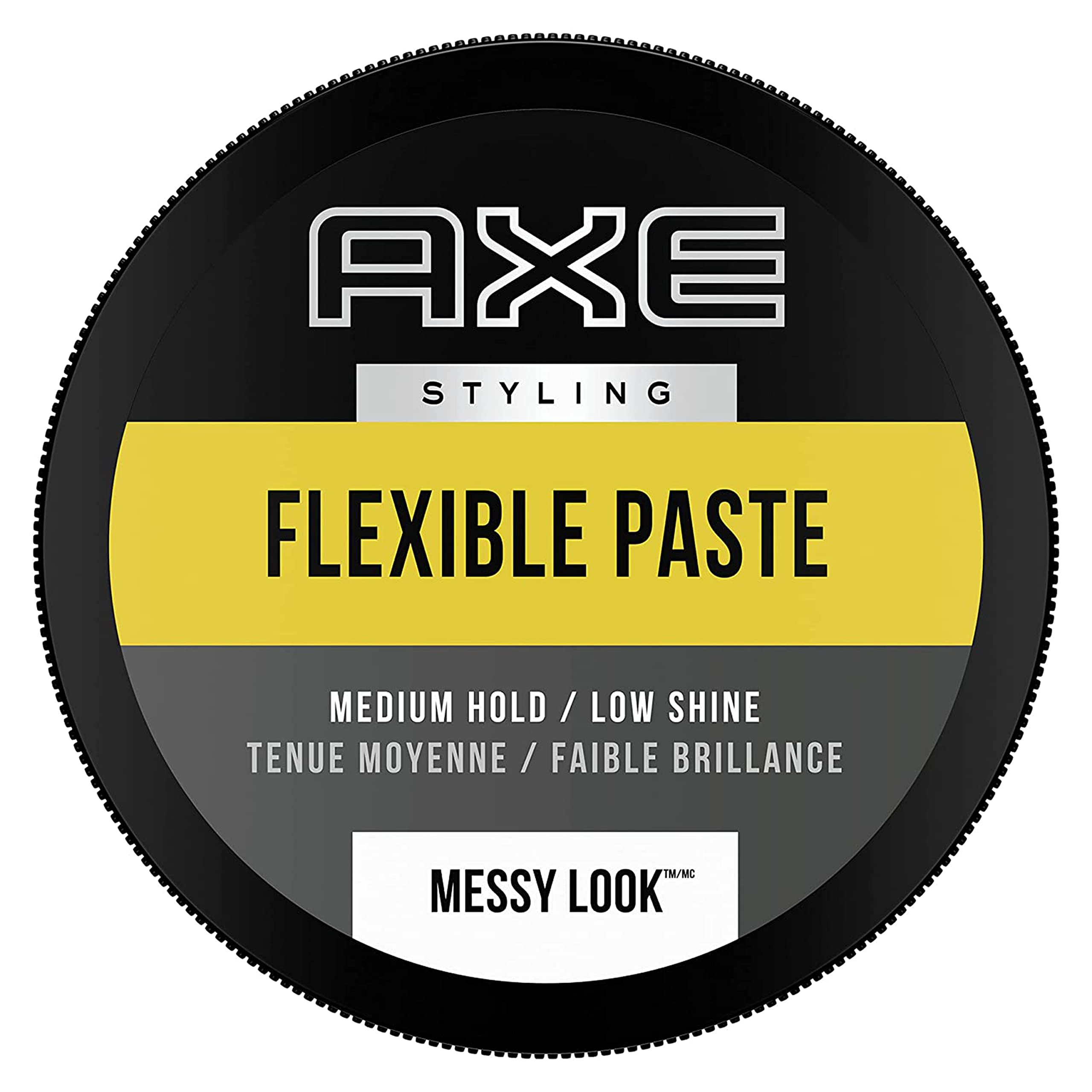 AXE Styling Flexible Hair Paste Urban Messy Look 2 Count 2.64 oz | For An Instant Texture Boost Hair Styling Made Easy