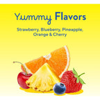 Buy now L'il Critters Gummy Vites Daily Kids Multivitamins Assorted Fruit Flavors for Ages 2+ Toddlers & Kids, Gummy Vitamin with Vitamin C and D, 95-190 Day Supply, 190 Gummies at indiglob india