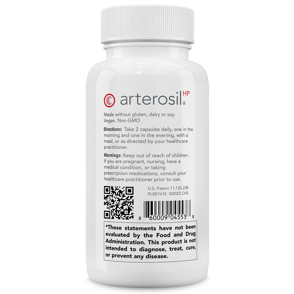 Calroy Arterosil HP Professional - Heart Health Support - 60 Vegan Capsules | Endothelial Glycocalyx Support - Artery Health & Circulation Support - MonitumRS® Rhamnan Sulfate from Monostroma nitidum