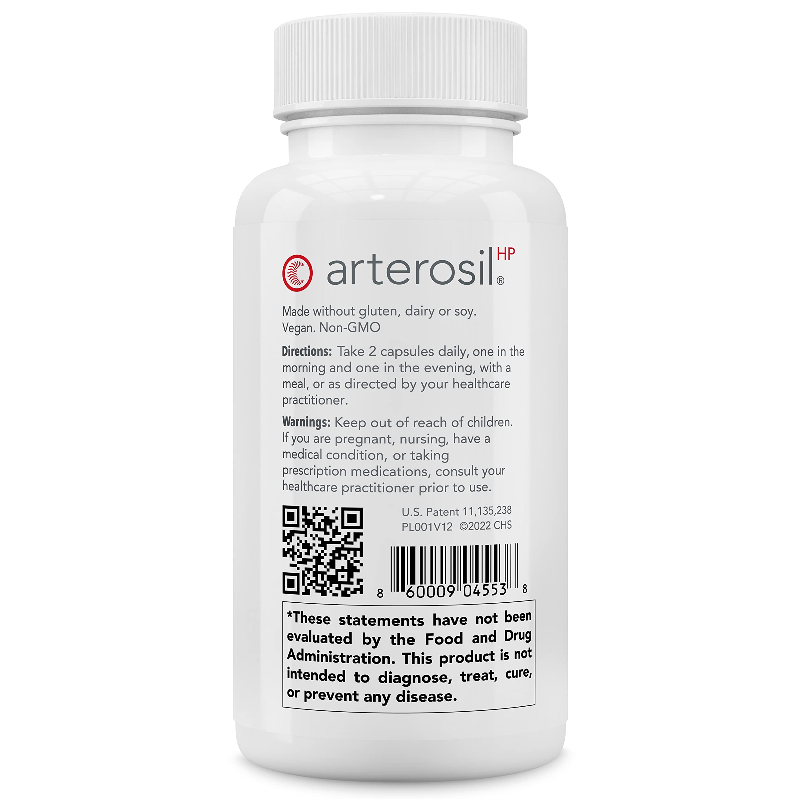 Calroy Arterosil HP Professional - Heart Health Support - 60 Vegan Capsules | Endothelial Glycocalyx Support - Artery Health & Circulation Support - MonitumRS® Rhamnan Sulfate from Monostroma nitidum