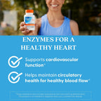 Buy now Doctors Best Lumbrokinase, Supports Heart Function, 720,000 Units Per Serving, 60 Veggie Caps at indiglob india