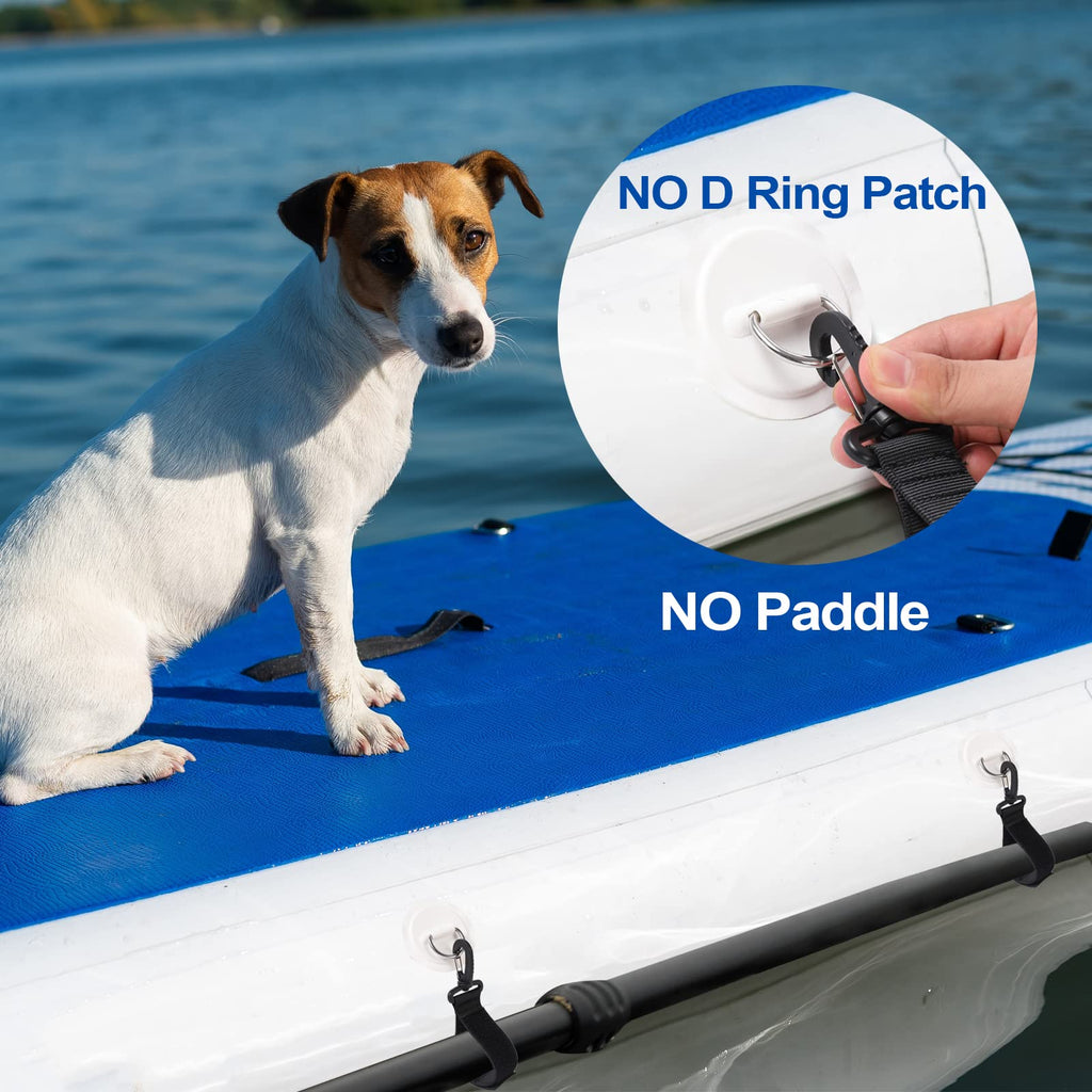 Jevrench 6-Pack Adjustable Kayak Paddle Holders, Paddle Board Accessories
