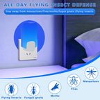 20 PCS Refill Cartridges Compatible with Raid Light Trap Refills Glue Boards Replacement Set, Refill Cartridges Compatible with STEM Blue Light Trap, Double-Sided Adhesive Sticky Traps Glue Cards