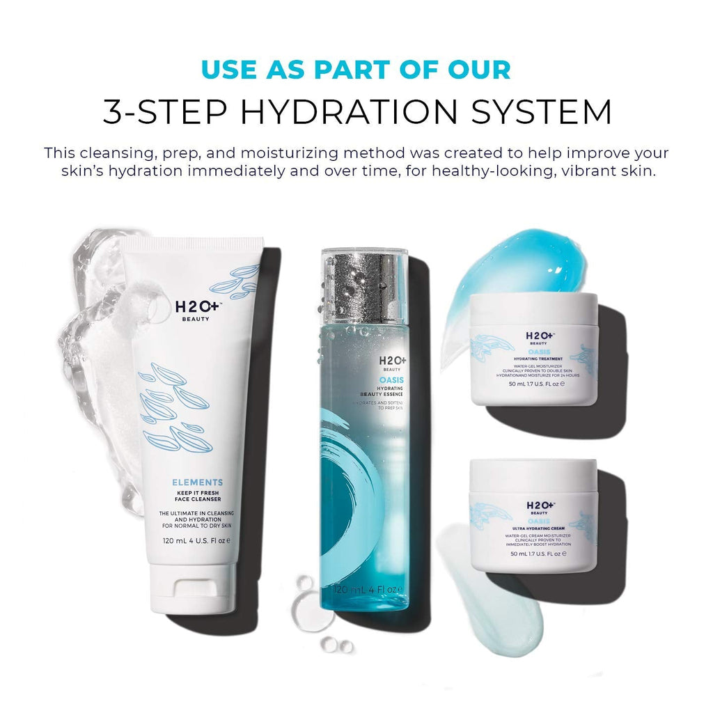 Buy now H2O+ Elements Keep it Fresh Cleanser for Normal to Oily Skin, Deeply Cleanses and Removes Impurities, 4 oz at indiglob india