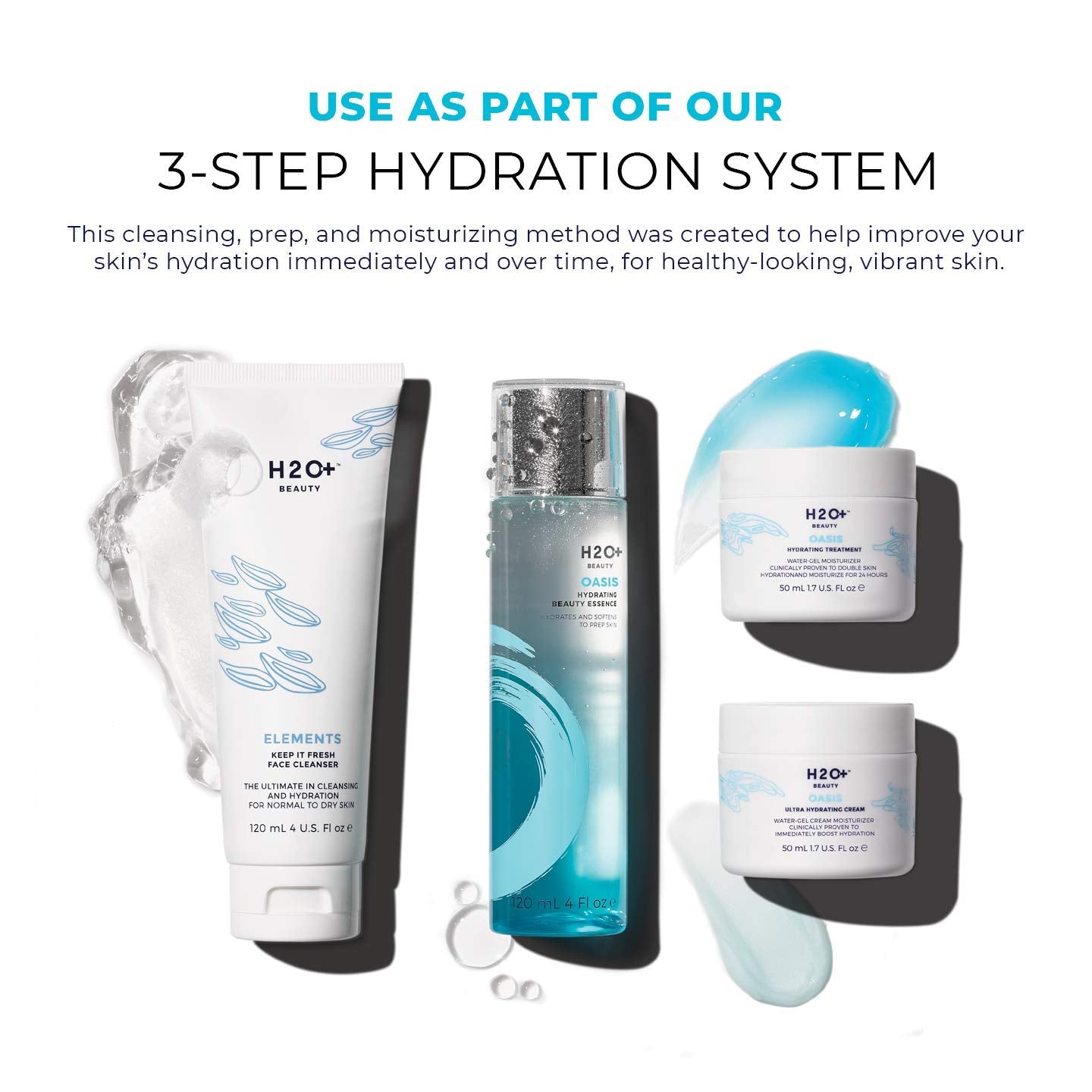 Buy now H2O+ Elements Keep it Fresh Cleanser for Normal to Oily Skin, Deeply Cleanses and Removes Impurities, 4 oz at indiglob india