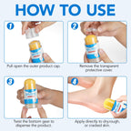 Uruses Urea Cream 60% plus Salicylic Acid 2% Urea Foot Care Stick, Foot Cream for Foot Callus Remover, Feet Moisturizer Stick for Dry Cracked Heels, Hands, Knees, Hydrating Heel Balm, Easy To Use