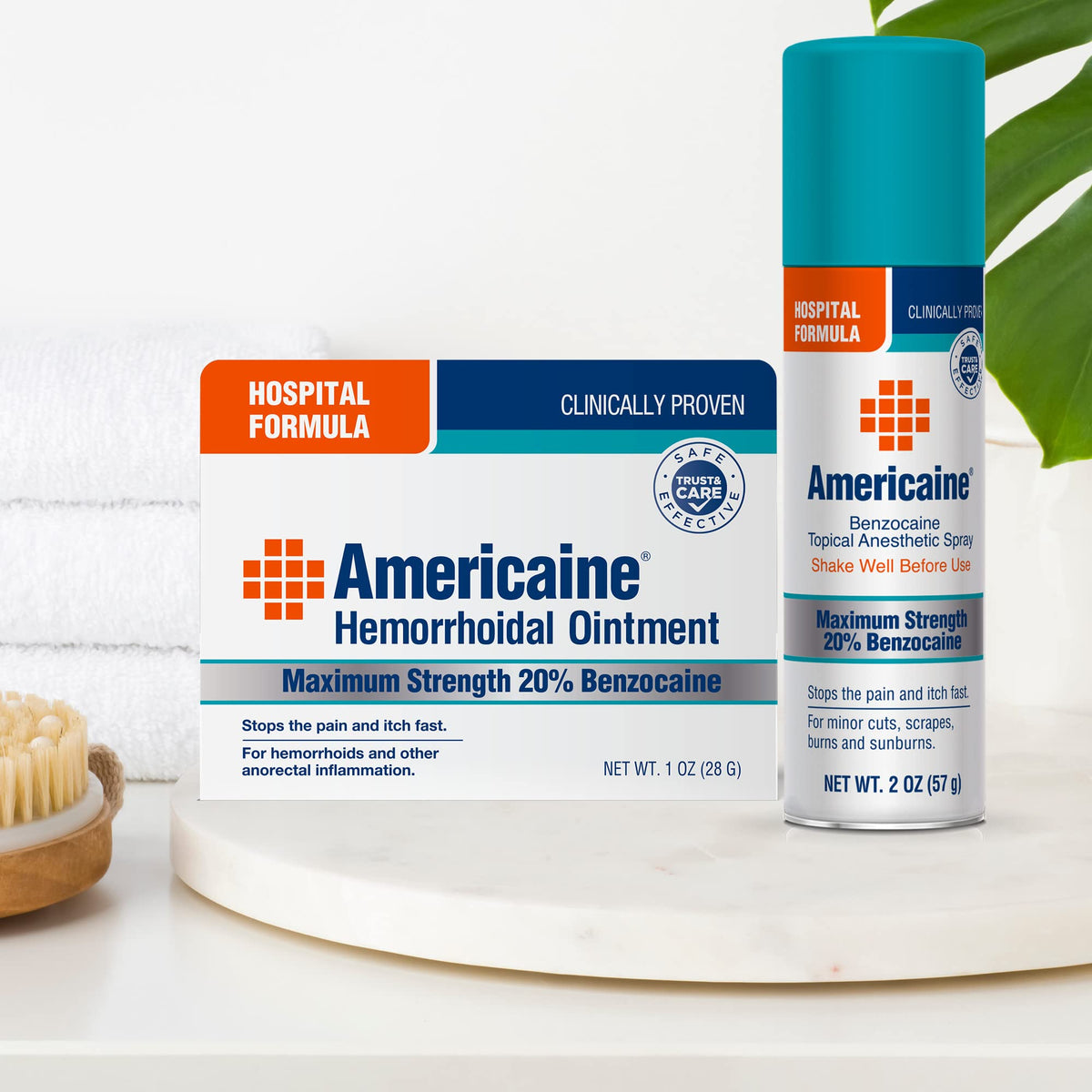 Americaine Hospital Formula Maximum Strength Benzocaine Spray, 2 Oz
