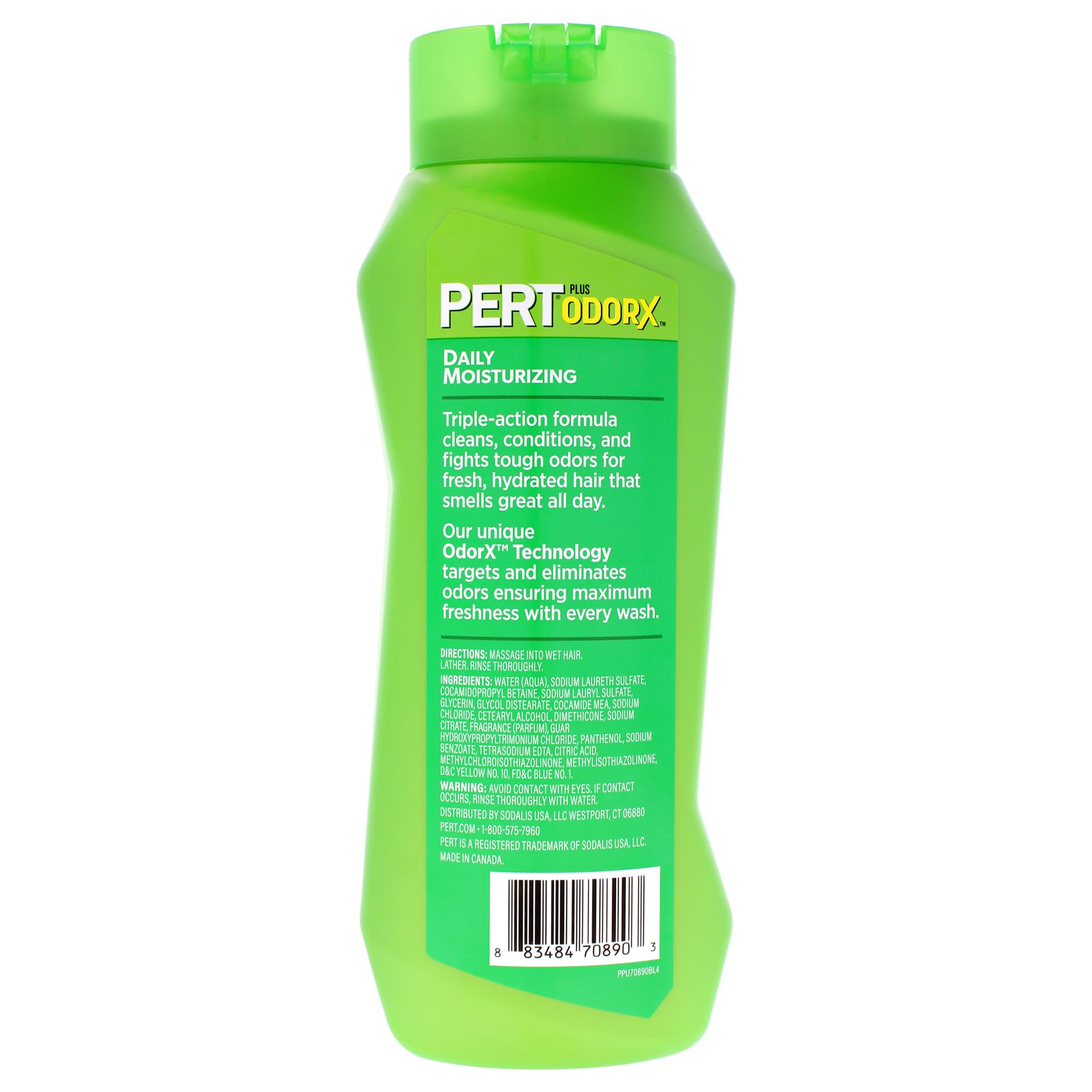 PERT 2 in 1 Complete Clean Shampoo and Conditioner - Mens Shampoo for Daily Use - Hair Conditioner for Men - Removes Dirt, Oil, and Build Up - 25.4 oz