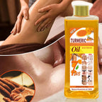 Turmeric Oil for Skin, Soft 7 Turmeric Oil, Natural Moisturizing Nourishing for Face and Body, Vitamin E Body Oil, for All Skin Types