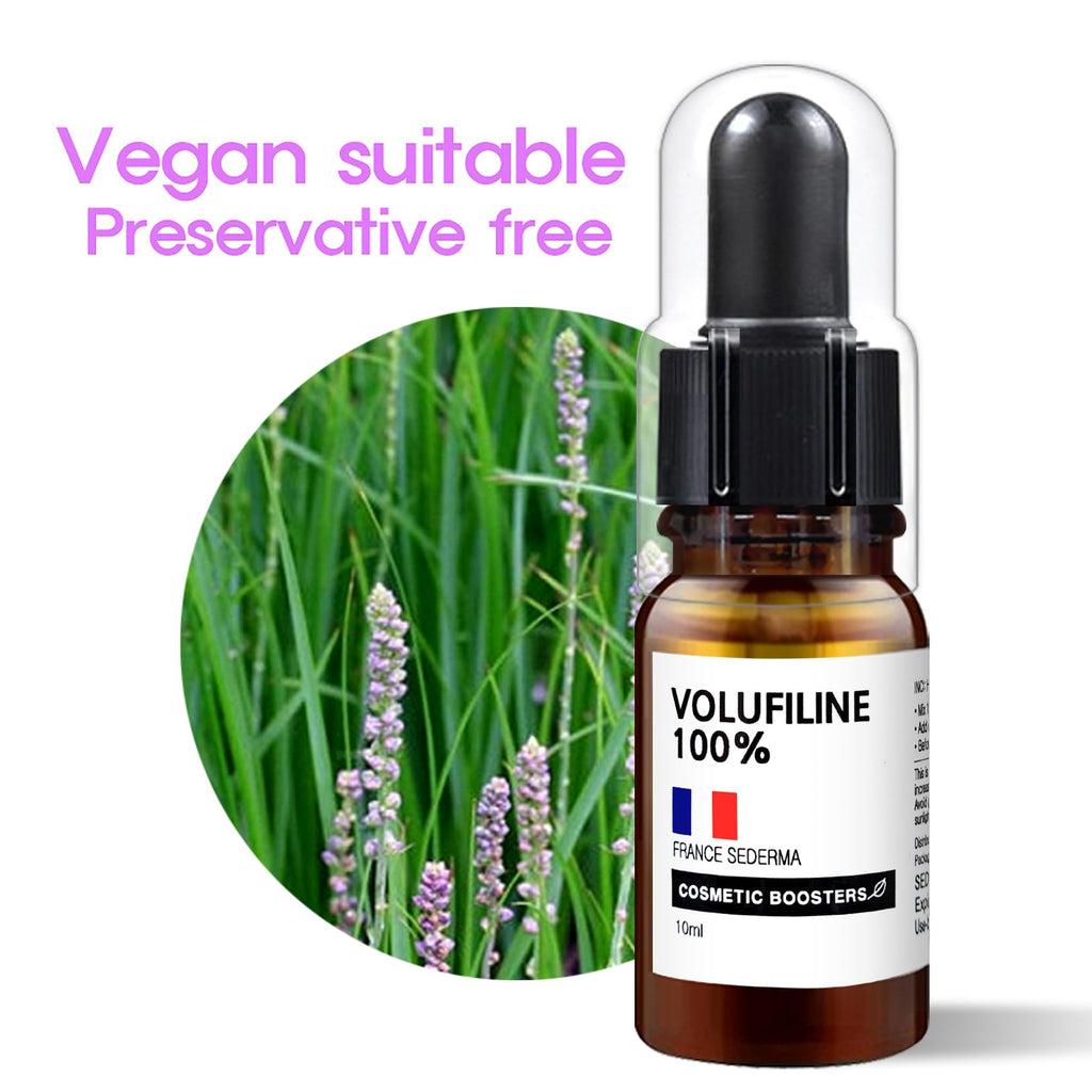 Buy now [ Volufiline 10ml ] Cosmetic Ingredient - 100% Volufiline 10ml(0.34 fl. oz) France SEDERMA | Cosmetic Grade | For face and body Improve Skin Elasticity, Wrinkle Improvement at indiglob india