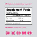 Myo-Inositol & D-Chiro Inositol Supplement For Women (360 Capsules, 2050mg Per Serving Ideal 40:1 Ratio Myo Inositol) Hormone Balance for Women - Third Party Tested, Vegan Safe & USA Made - 360 Count