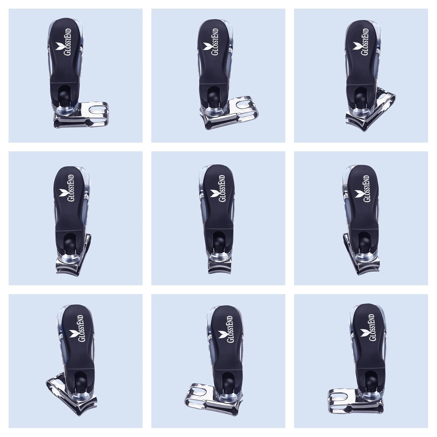 Buy now EZ Grip 360 Degree Rotary Stainless Steel Sharp Blade Fingernail Toenail Clipper, Trimmer and Cutter at indiglob india