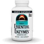 Buy now Source Naturals Essential Enzymes 500mg Bio-Aligned Multiple Enzyme Supplement Herbal Defense for Digestion, Gas, Constipation & Bloating Relief - Supports Immune System - 240 Capsules 240 Count (Pack of 1) at indiglob india