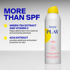Supergoop! PLAY Antioxidant Body Mist Vitamin C -SPF 50 PA++++ Broad Spectrum Sunscreen - Body Spray - Great for Active Days