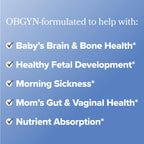 PREGGO Prenatal Vitamin + Probiotic with Folate & Choline – 30-Day Supply