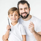 Buy now 4 Pieces Extra Soft Toothbrushes for Sensitive Gums with 20000 Micro Nano Bristle for Adult Pregnant Gum Recession Elderly Braces, Protect Fragile Gums(Black, White) at indiglob india