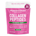 Physician's CHOICE Collagen Peptides Protein Powder, Grass Fed, 35 Servings | Hydrolyzed Collagen Protein, Grass Fed, Non-GMO, Unflavored, Supports Hair, Skin, Joint Health for Women & Men