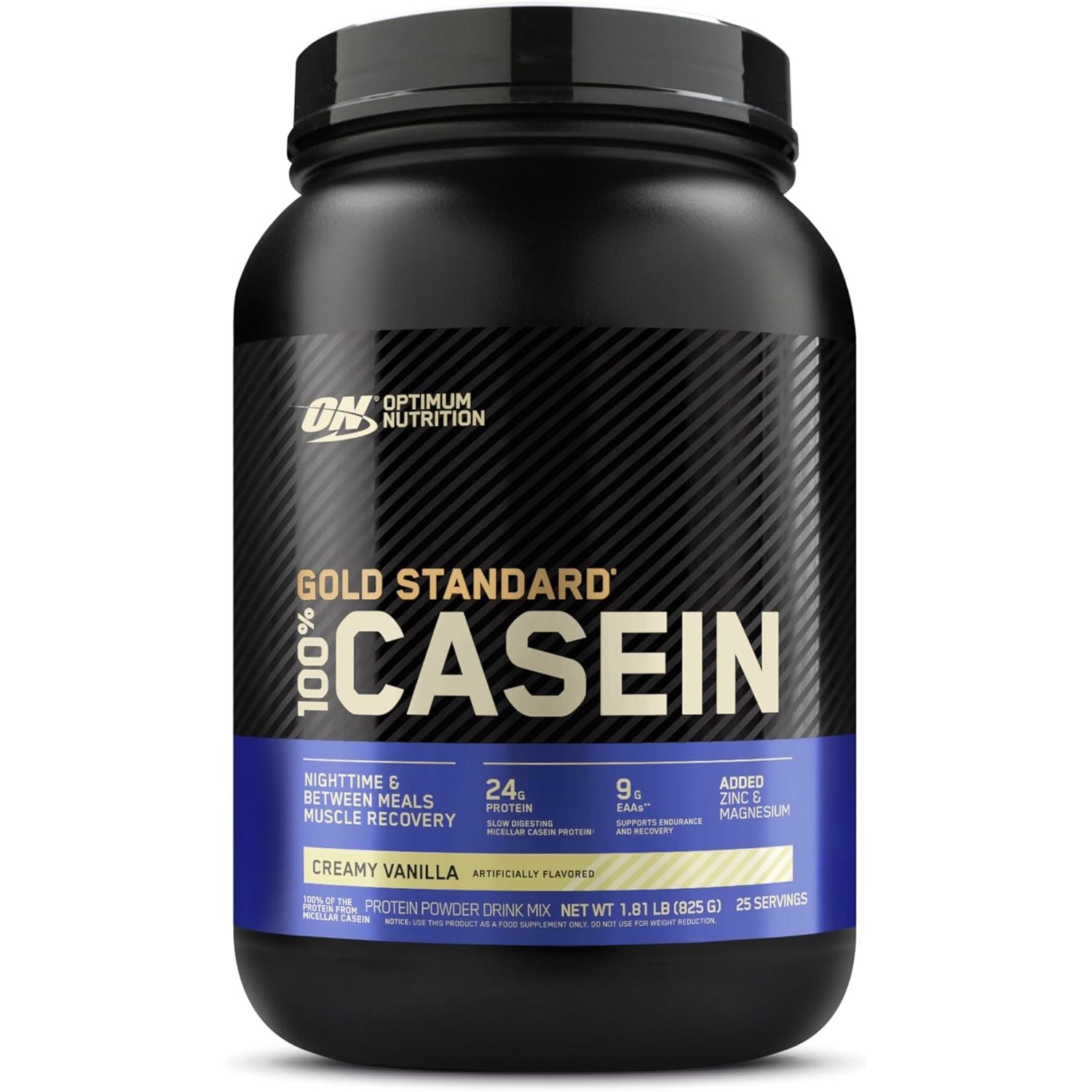 Buy now Optimum Nutrition Gold Standard 100% Micellar Casein Protein Powder, Slow Digesting, Helps Keep You Full, Overnight Muscle Recovery, Cookies and Cream, 4 Pound (Packaging May Vary) 2 Pound (Pack of 1) Creamy Vanilla at indiglob india
